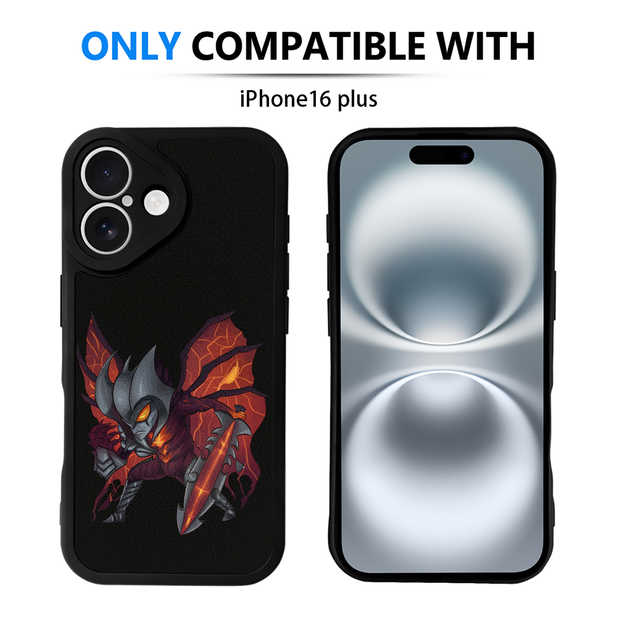 リーグ・オブ・レジェンド League of Legends LOL 【iPhone 16シリーズ対応】シリコンスマホケース（レザー調） 材質：シリコン